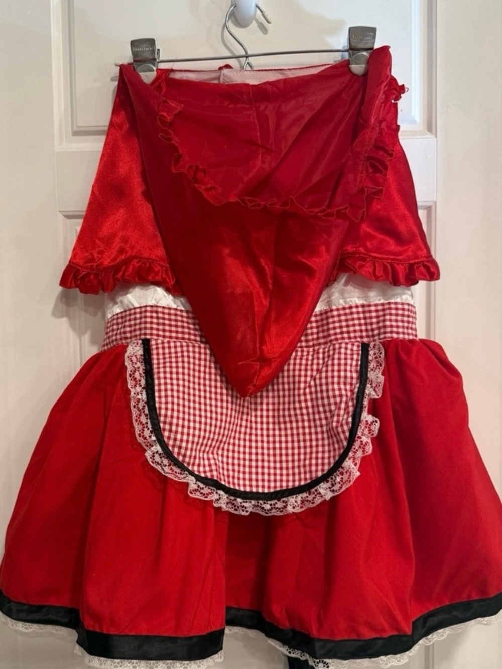 Tucker & Ace XXL Dog Little Red Riding Hood Halloween Costume Dress